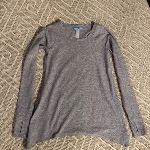 Ivivva Charcoal Heather Long Sleeve Tee